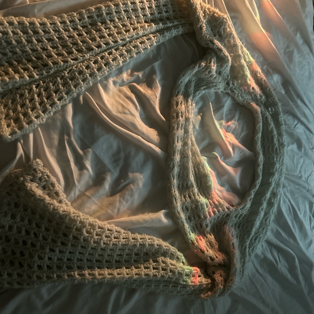 Cozy Cream Knit cover up
